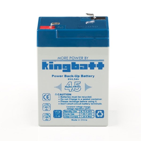 باتری سیلد اسید 6 ولت 5 آمپر کینگ بت Kingbatt